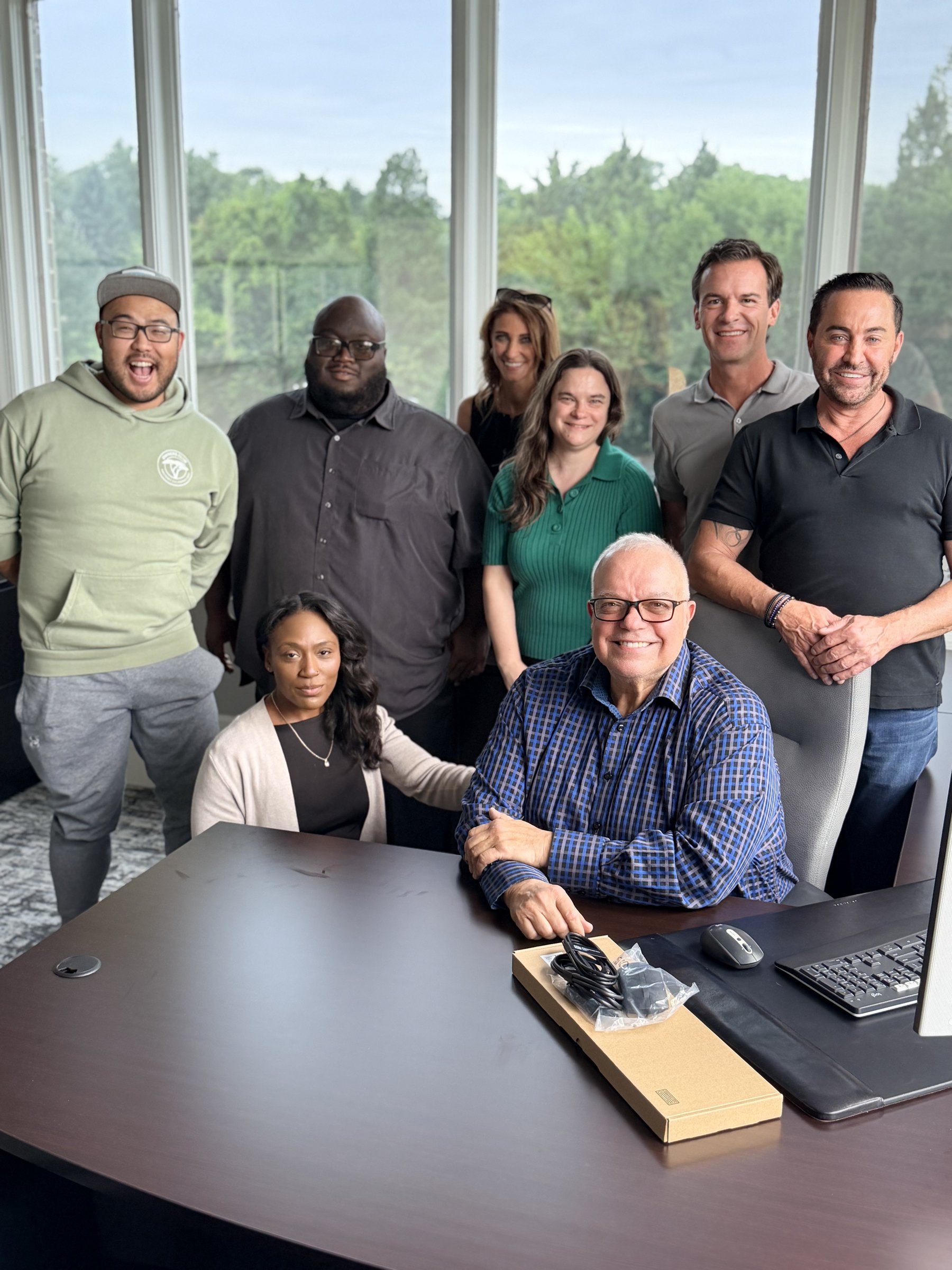 The Frank Montro Team, including David Lashley